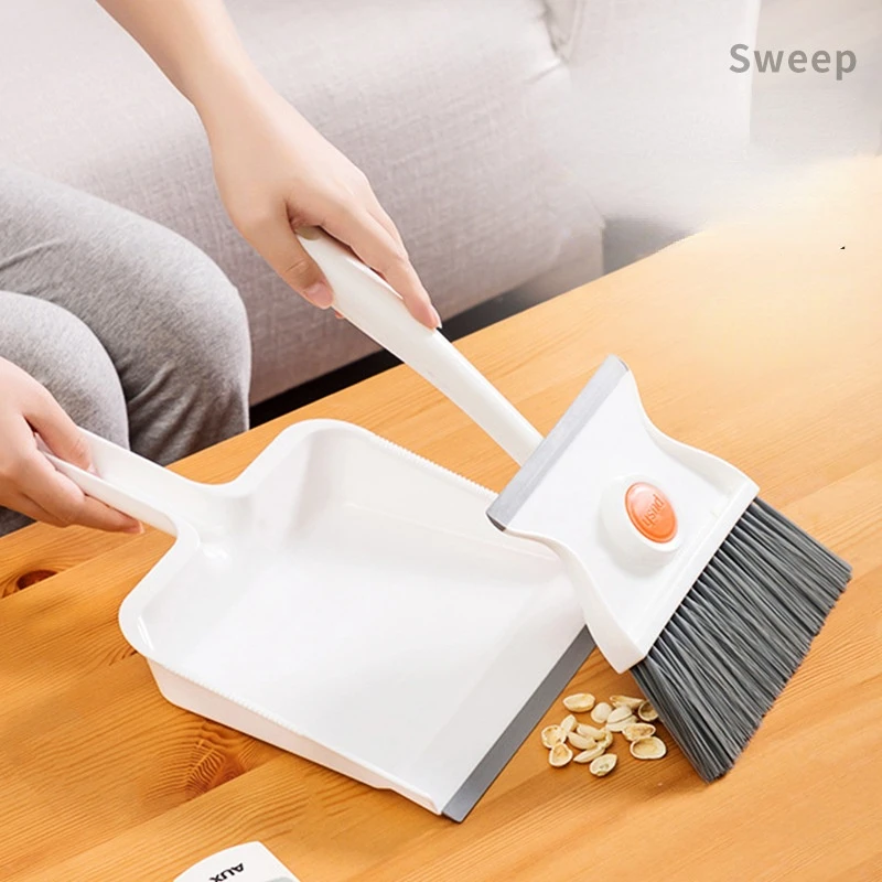 

Wall Mount Broom Organizer Dustpan Organizer Household Cleaning Brush Mini Broom Lint Remover Limpieza Hogar Home Garden XR50