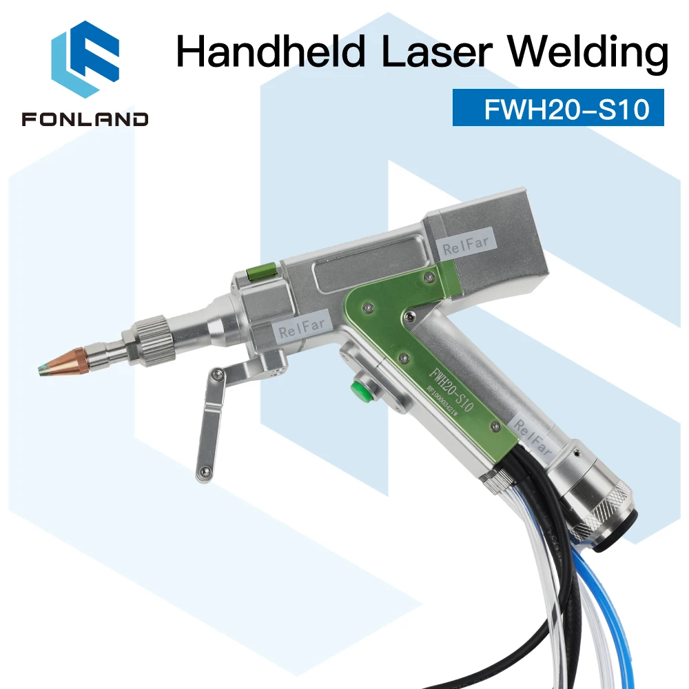 

FWH20-S10 1064nm Wavelength Hand-held Laser Welding Head Rated power0-2kW with QBH Connector lens for Fiber Laser Machine