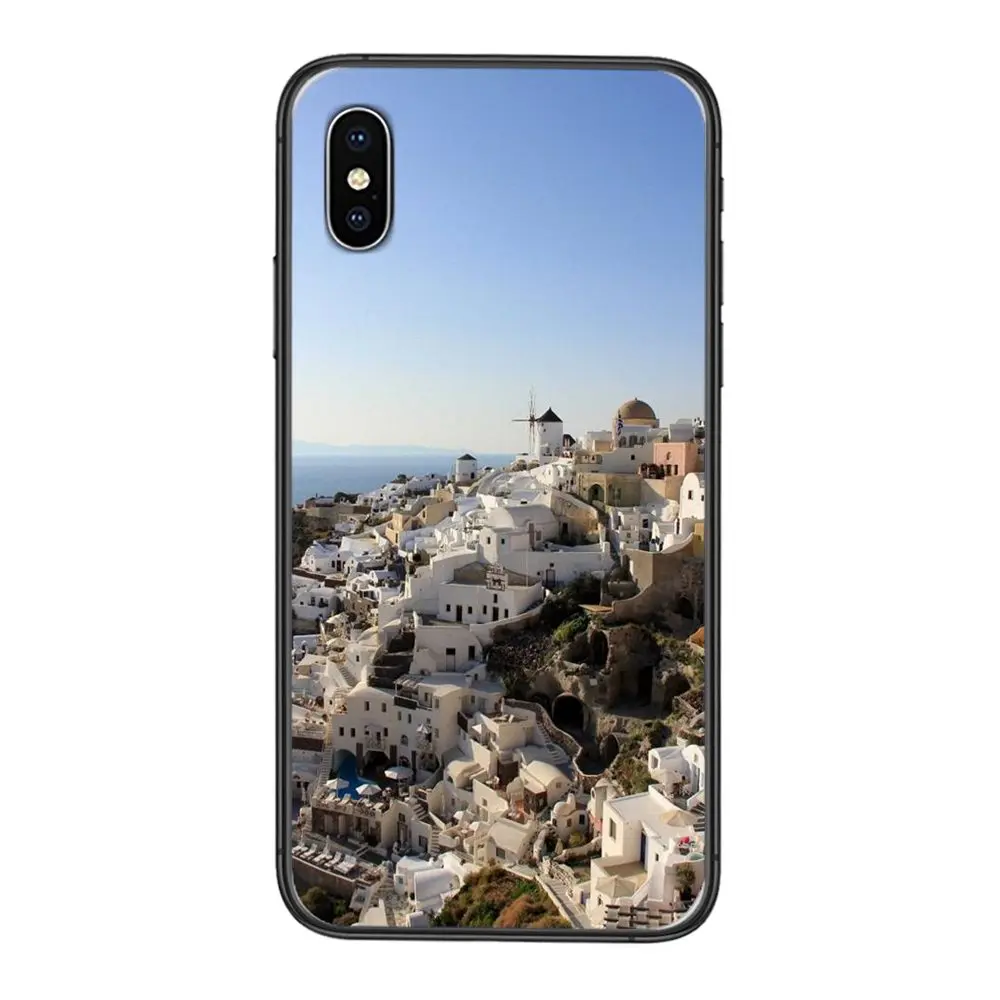 Фото Греческий пейзаж для Xiaomi Redmi K40 K30 K30S K20 Gaming 9 9C 8 8A 7 7A 6 6A 5 4X 4A Nfc Plus Pro, чехол для телефона из ТПУ, распродажа №5