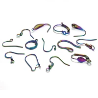 30pcslot stainless steel earrings hooks for earring making earrings clasps findings earring wires for jewelry making supplies