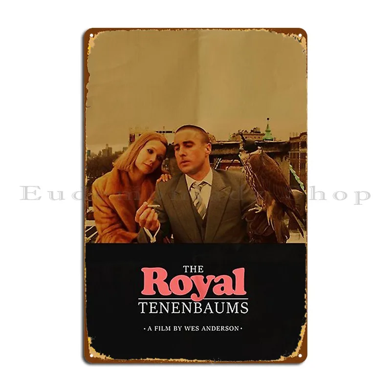 Фото Royal Tenenbaums пленка металлическая вывеска гараж железный клуб домашняя настенная табличка жестяная вывеска плакат №1