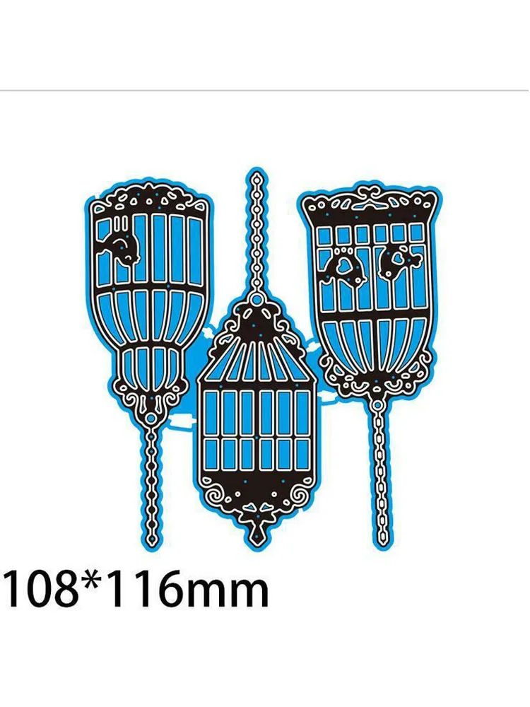 Металлические Вырубные штампы в виде птичьей клетки форма для скрапбукинга