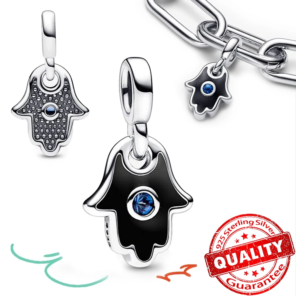 

Женский винтажный браслет из серебра 925 пробы, с подвеской-шармом