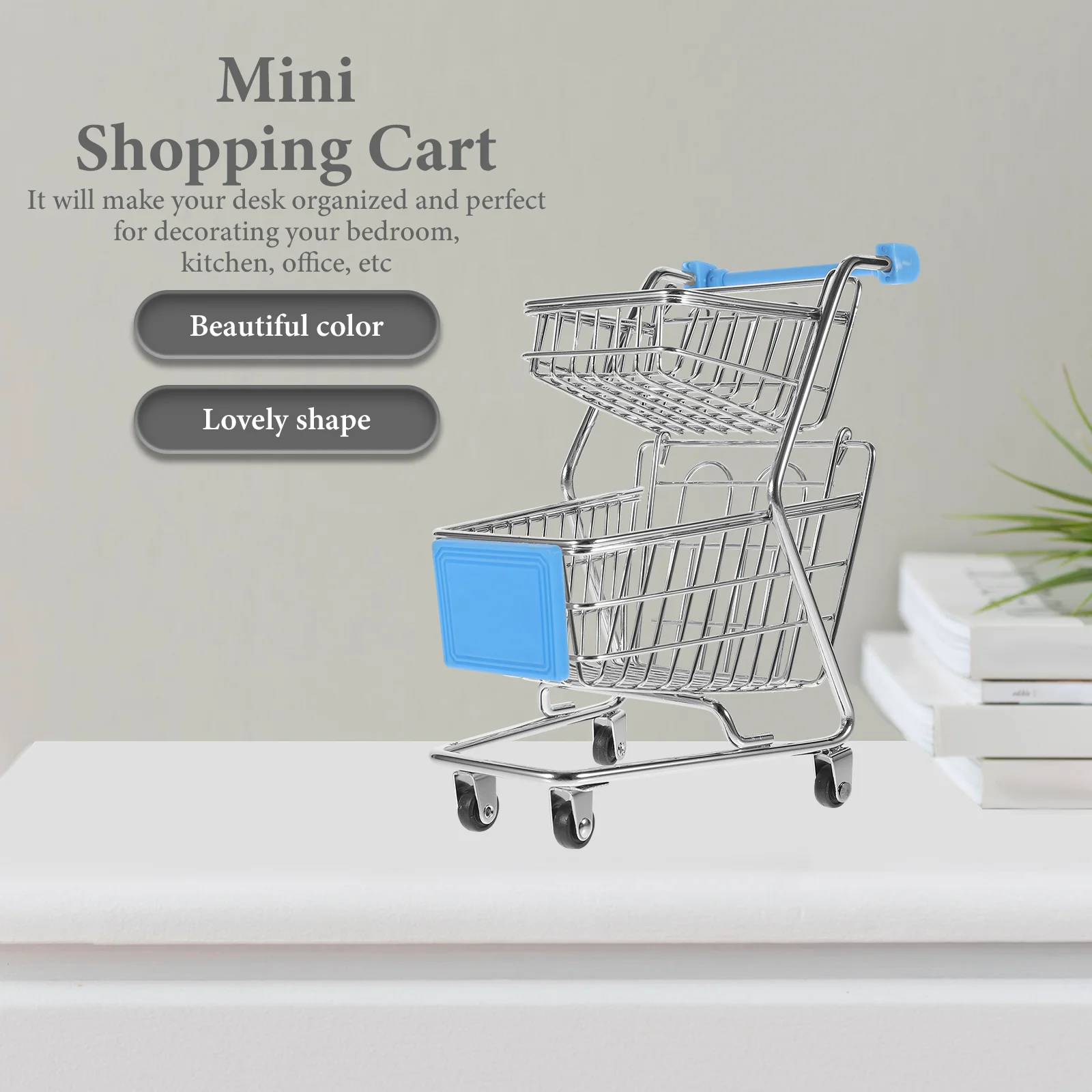 Корзина для покупок мини-супермаркет ручная тележка маленькие крошечные