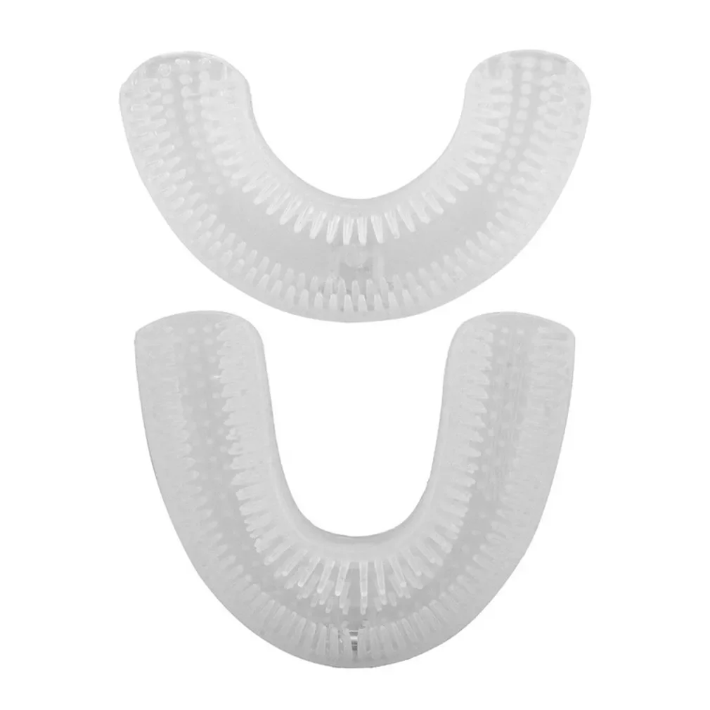 

Replaceable Toothbrush Head For U Shape Children Kids Silicone 360 Degree Sonic Automatic Electric Toothbrush Teeth Whitening