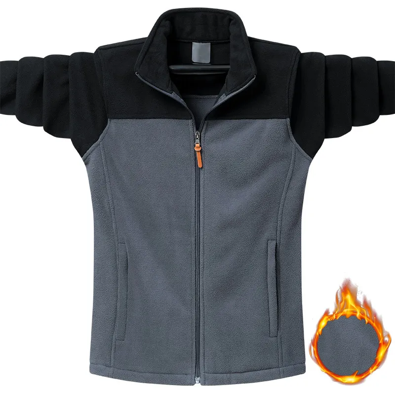 

Men Autumn Jacket Thickened Warm Fleece Jacket Parka Coat Jacket Men Spring Casual Wear Tactical Jacket Jacket Men