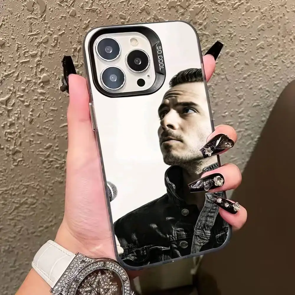 Чехол J-Jose M-Madero Singer Silver Gray Soft Protective для iPhone 17 16 15 14 13 12 11 Pro Max Plus E Air Mini (art.: 3920dc0da77ac) - 3920dc0da77ac