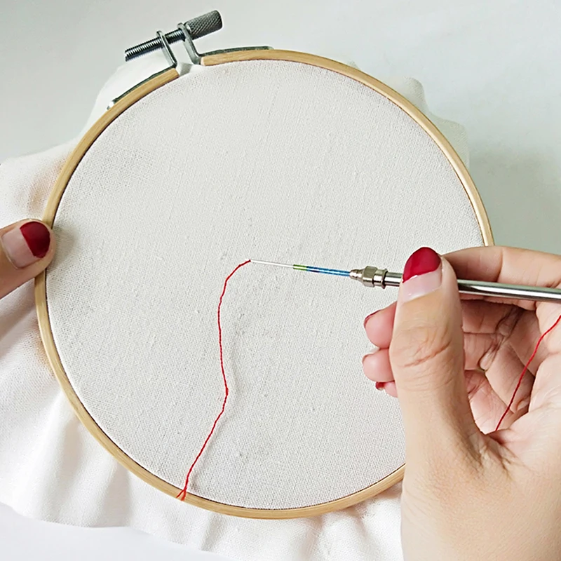 KRABALL Набор Для Вышивания Из 4 Предметов С Волшебным Нитевдевателем Игл Большим