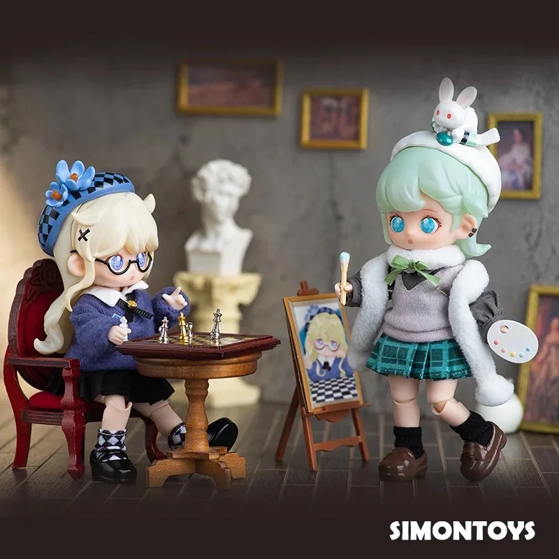 Фото Коллекционная фигурка-кукла 1/12 BJD, подвижная, серия Mystery Box Nyzaii 2-го поколения, серия Club Recruitment, 14 см, в закрытой упаковке, для переодевания №5