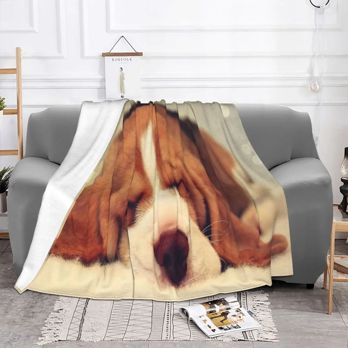 Online colcha de cama de cachorro