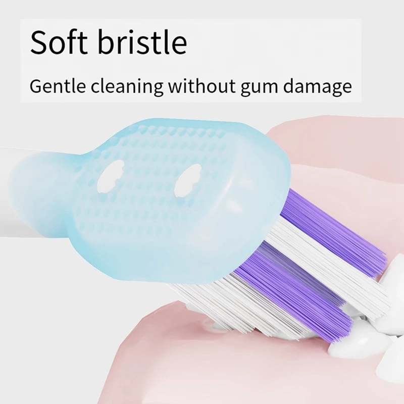 Для Laifen полнодиапазонные сменные насадки для электрических зубных щеток чистая