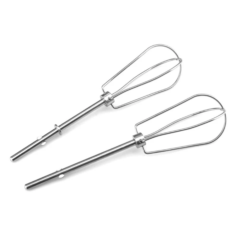 2 Pack Electric Egg Mixer Heads Milk Frother Heads Egg Whisk Accessories for Smooths Coffee Milk Foam Puree Kids Foods