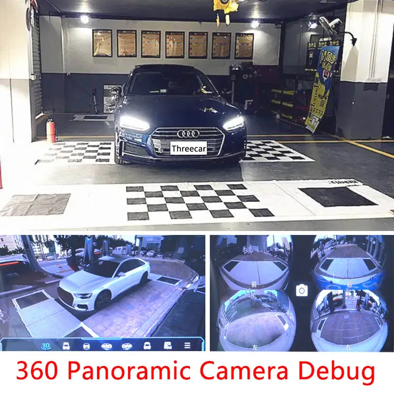 360 Bird View Panoramic System Camera Calibration Clothes 2/4 Pcs Standard Debugging 440*120CM 3D Surround Check Auxiliary Drivi images - 6
