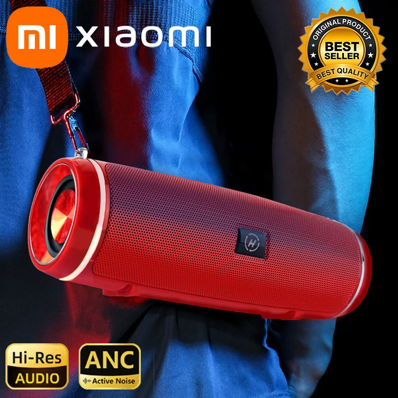 2025 НОВЫЙ Xiaomi Высококачественный мощный Bluetooth-динамик Портативный бас Открытый