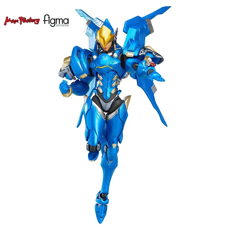 

100% Original Genuine Max Factory Figma Fareeha Amari Pharah 421 OVERWATCH Action Figure Anime Figure Model Toys Collection Gift