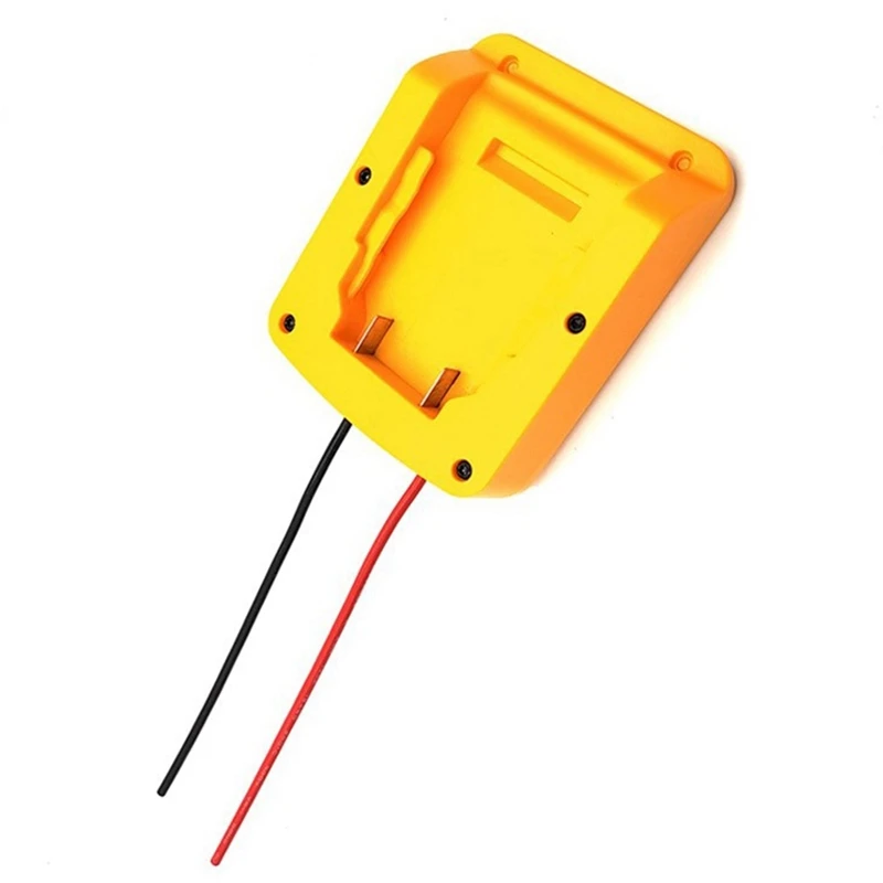 

Адаптер для силовых колес для аккумулятора DW 18 в 20 в макс., разъем питания для док-станции DCB205 DCB206 DCB203, провода 12AWG с переключателем