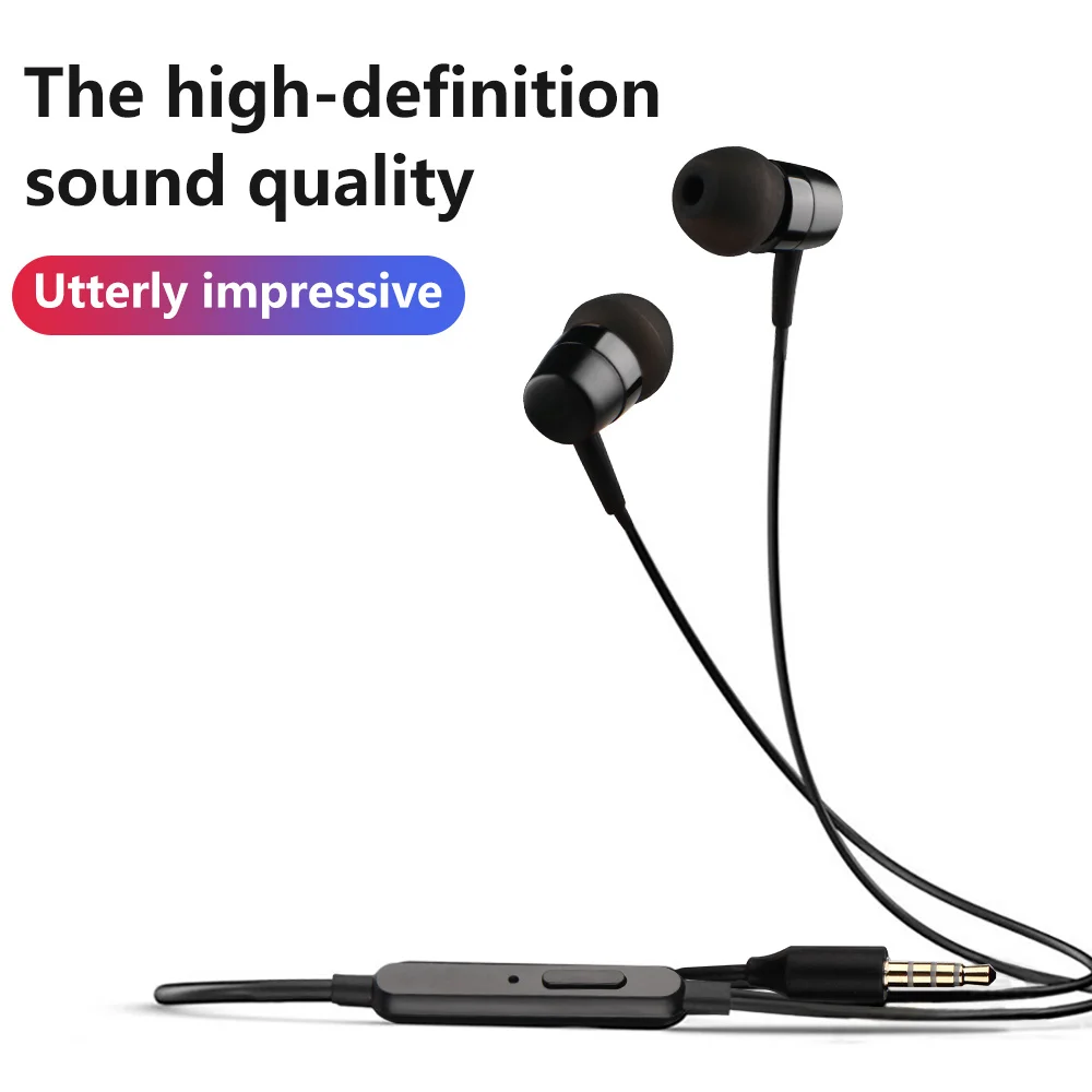 

Universal Sports Headset MH750 For Sony Xperia XA2 Ultra XZ2 Premium E6883 Inear Earpieces with Remote Control Earphone