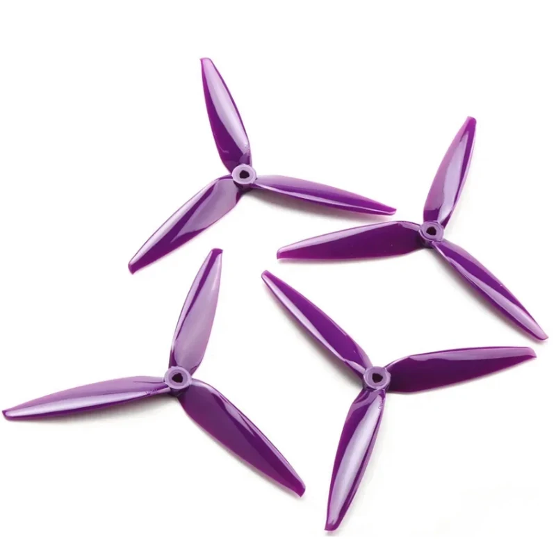 2 пары (2CW + 2CCW) трекер 7X4X3 7040 7-дюймовый 3-лопастный/трехлопастный поликарбонатный