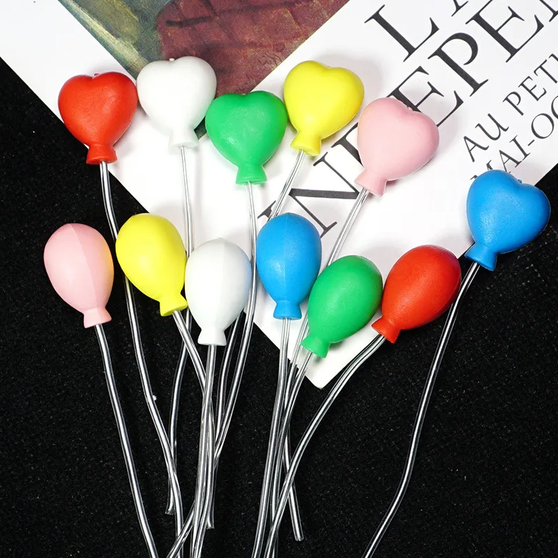 

6pcs Creative Balloon Refrigerator Fun Personality Cartoon Cute Magnet Magnetic Refrigerator Home Decoration