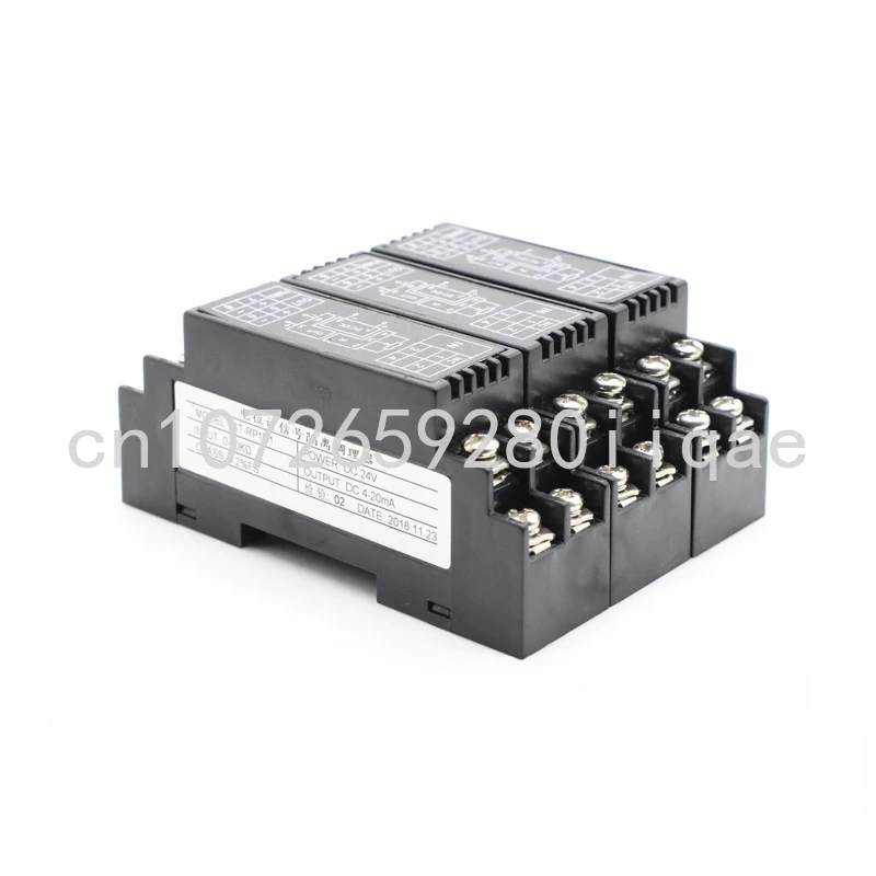 

WS9020 Potentiometer Resistance Displacement Signal Transmitter Signal Isolator Module To Voltage and Current 4-20mA