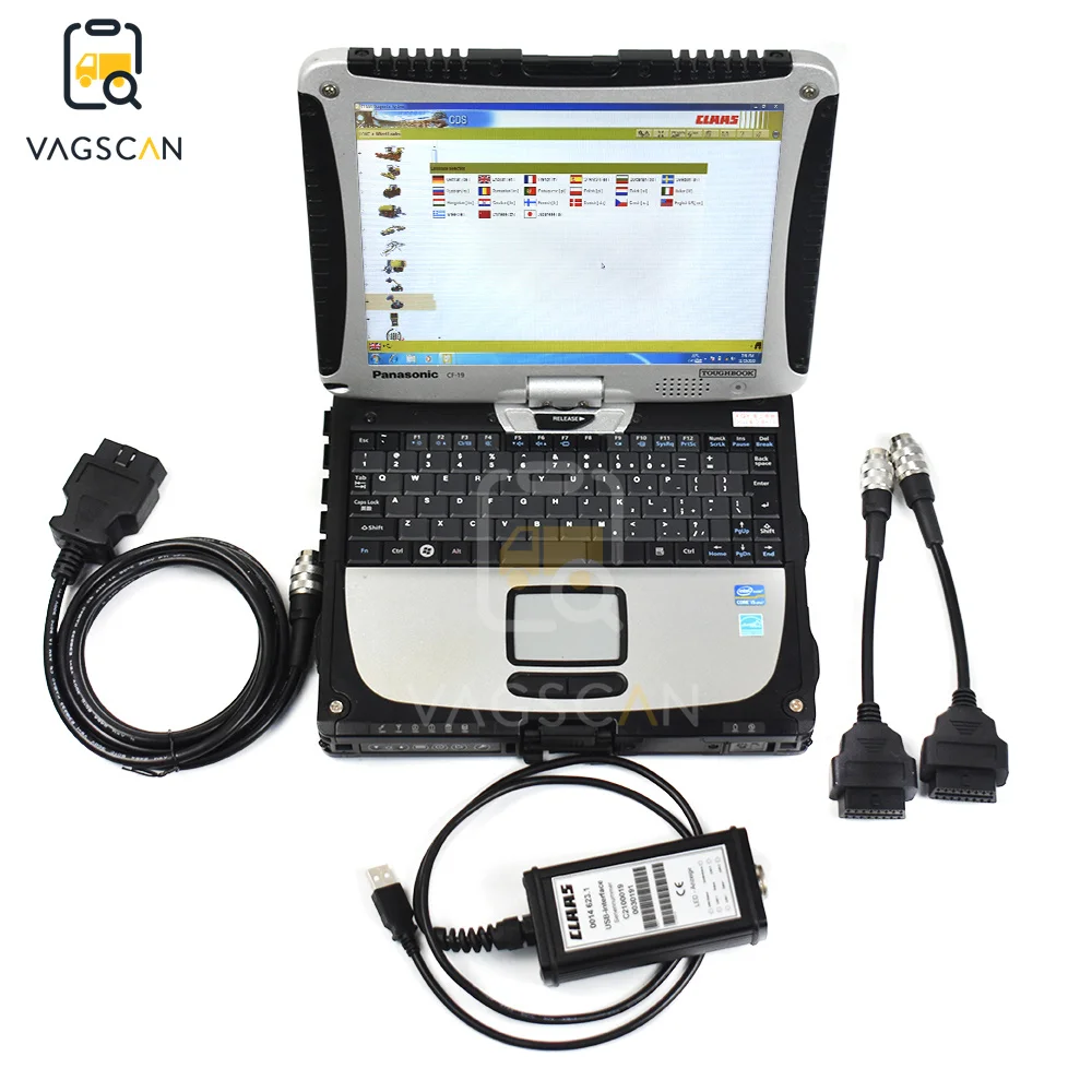 

CF19/CFC2/CF52/CF52 laptop for CLAAS DIAGNOSTIC tool Agricultural machinery Diagnostic CANUSB
