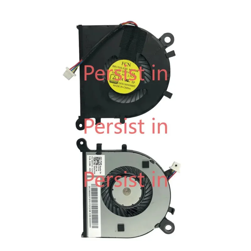 Новый вентилятор охлаждения процессора для Dell XPS 13 9343 9350 9360 9530 XHT5V DC28000F2F0