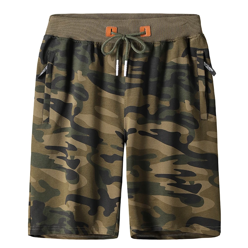

New Summer Shorts Men Cotton Casual Brand Bermuda Short Trousers Camouflage Masculino Fashion Beach Shorts Zipper Pockets 170