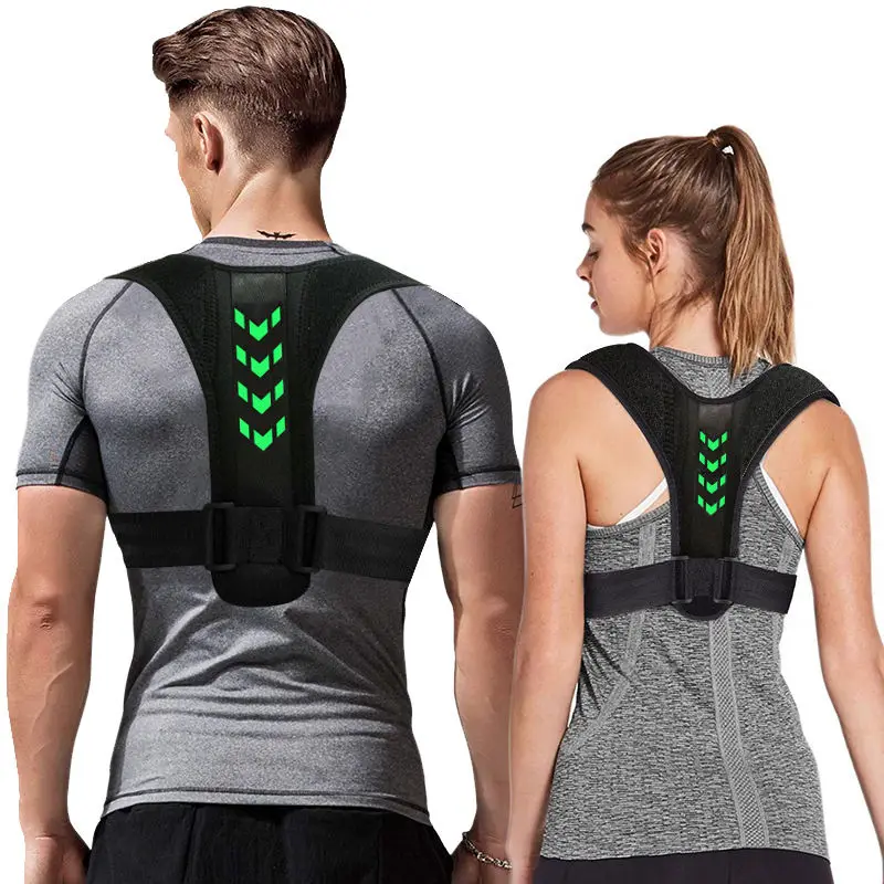 

Эффективный удобный Корректор осанки для облегчения боли в плечах и спине, поддерживающий бандаж для верхней части спины при осанке под оде...
