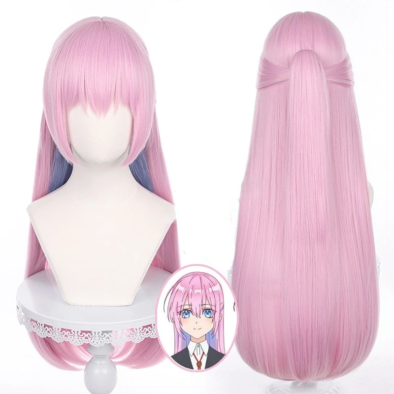 

Anime Shikimori's Not Just A Cutie Shikimori Micchon Cosplay Wig Long Mixed Color Role Play Hair Heat Resistant Wigs+Wig Cap