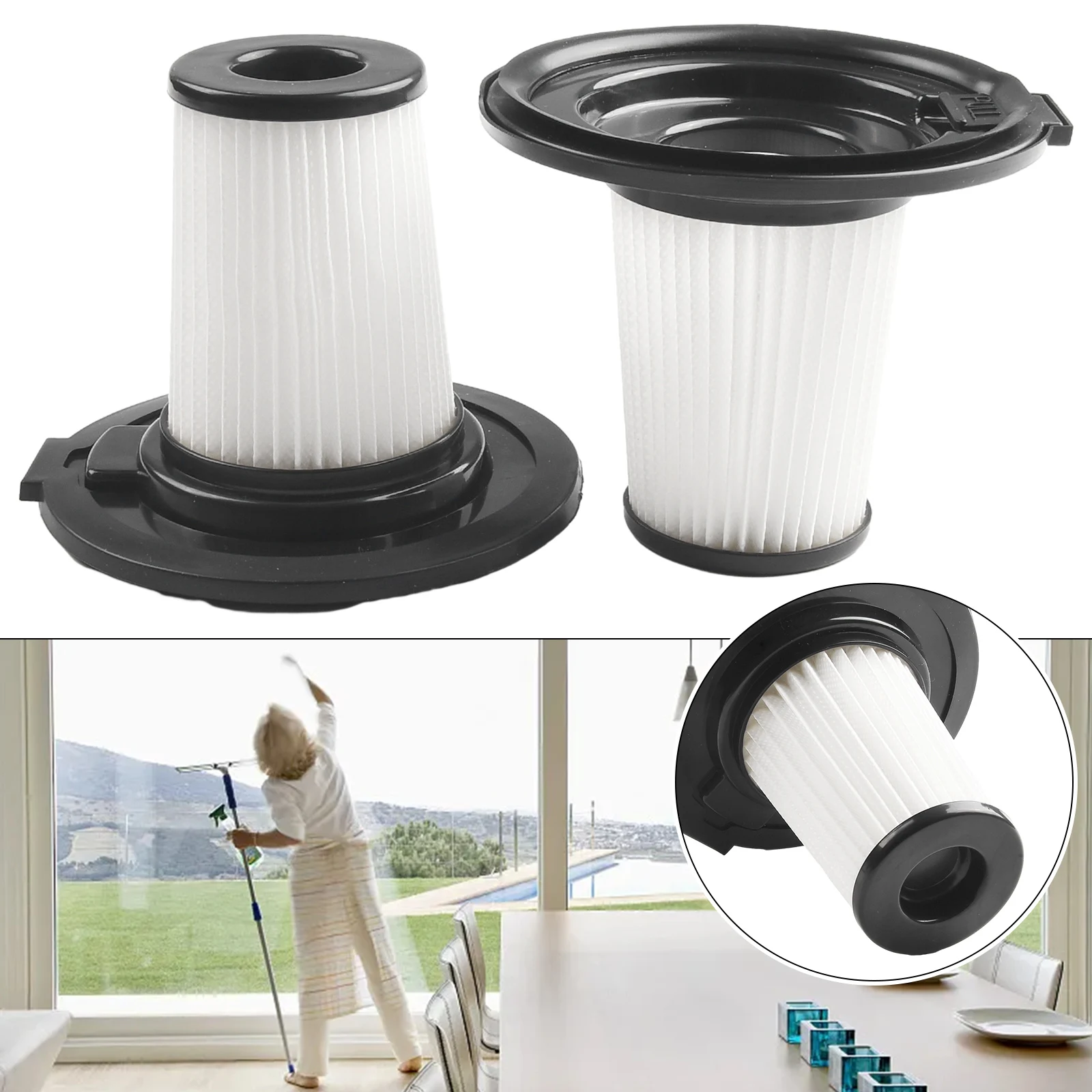 

2 шт., сменные фильтры для пылесоса VonHaus Vac 07/200
