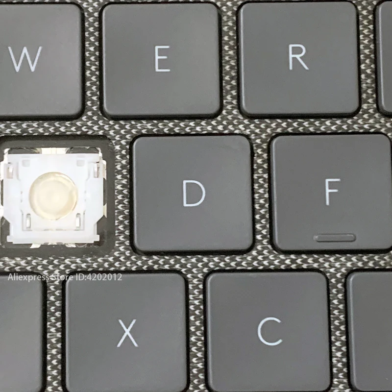 Фото Сменная клавиатура для ноутбука и зажимы для Logitech Combo Touch ipad 10,2 дюйма YU0040 W A S D Z H S T X Z O P Cap Keycap и шарнир №1