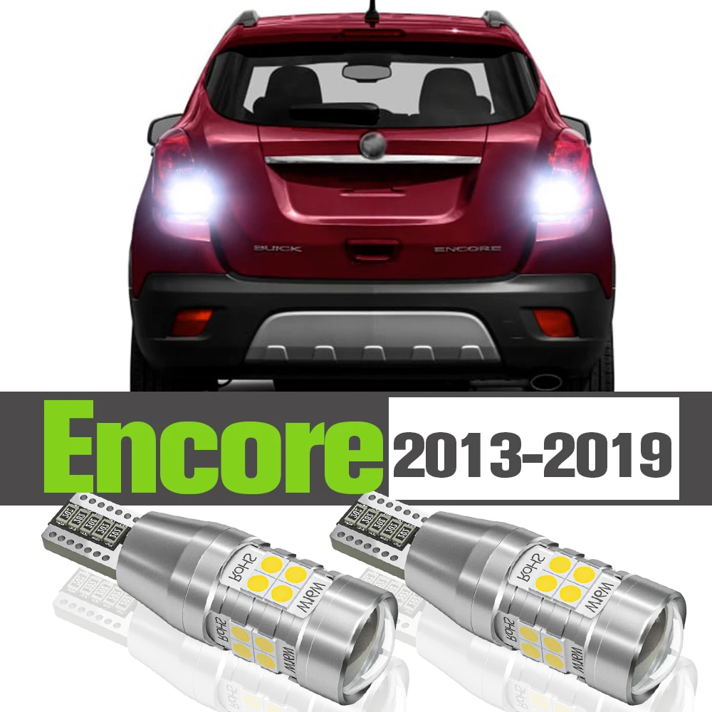 2x LED Reverse Light Accessories Backup Lamp For Buick Encore 2013 2014 2015 2016 2017 2018 2019