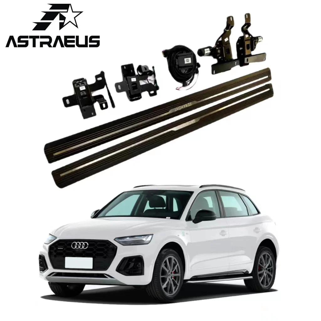 

Car Accessories High Quality Aluminium Alloy Automatic Scaling Electric Pedal Side Step Running Board For Audi Q5 2013+