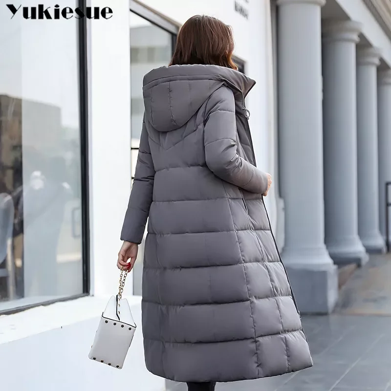 New2022 Autumn 2020 Winter Women Fashion cotton warm X-Loose jacket hoodie long Parkas warm Jackets Female winter Fashion coat L