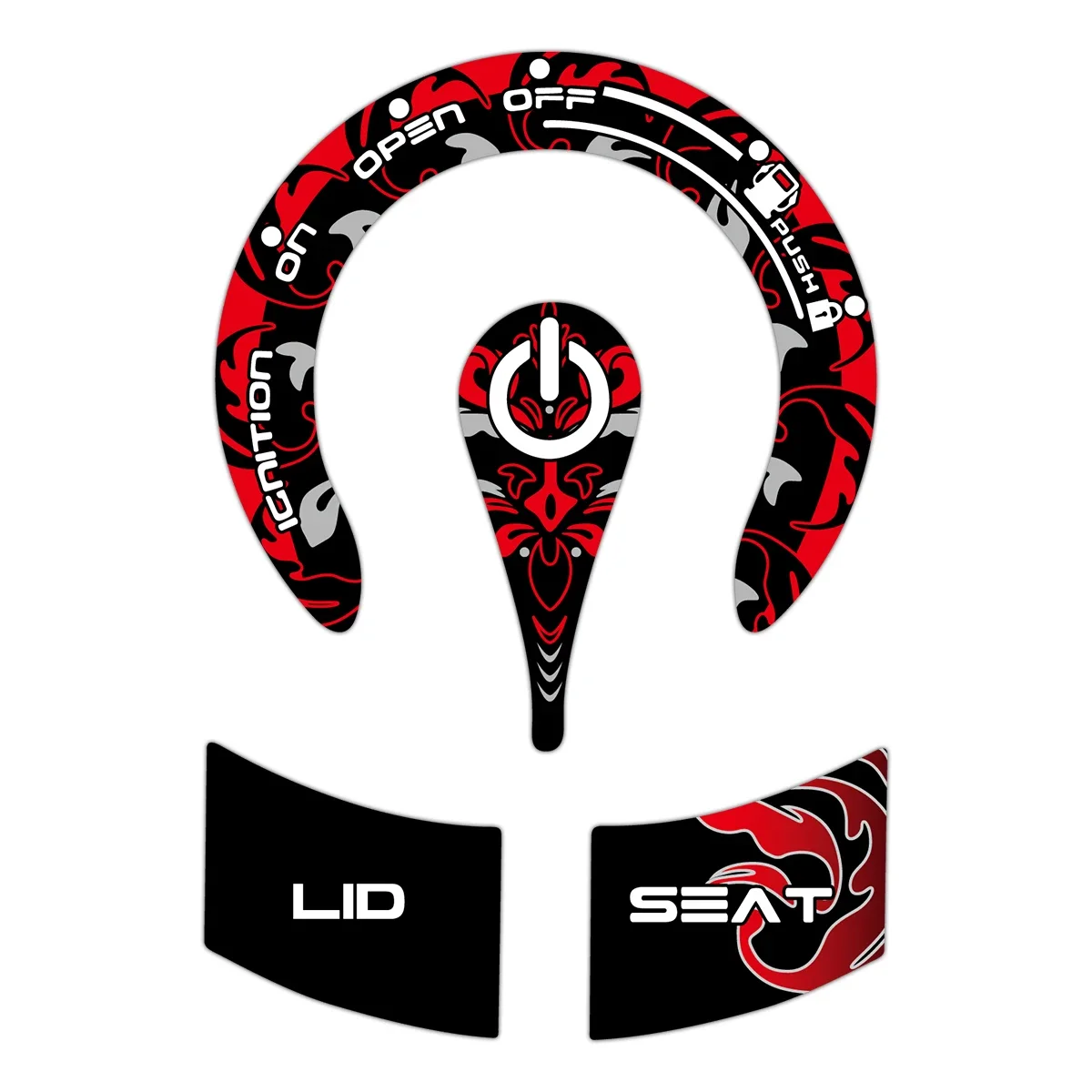 

Для YAMAHA NMAX XMAX 300 Nmax Xmax мотоциклетное зажигание, крышка запуска двигателя, светоотражающие наклейки, наклейки на отверстие для ключа, аксессуары