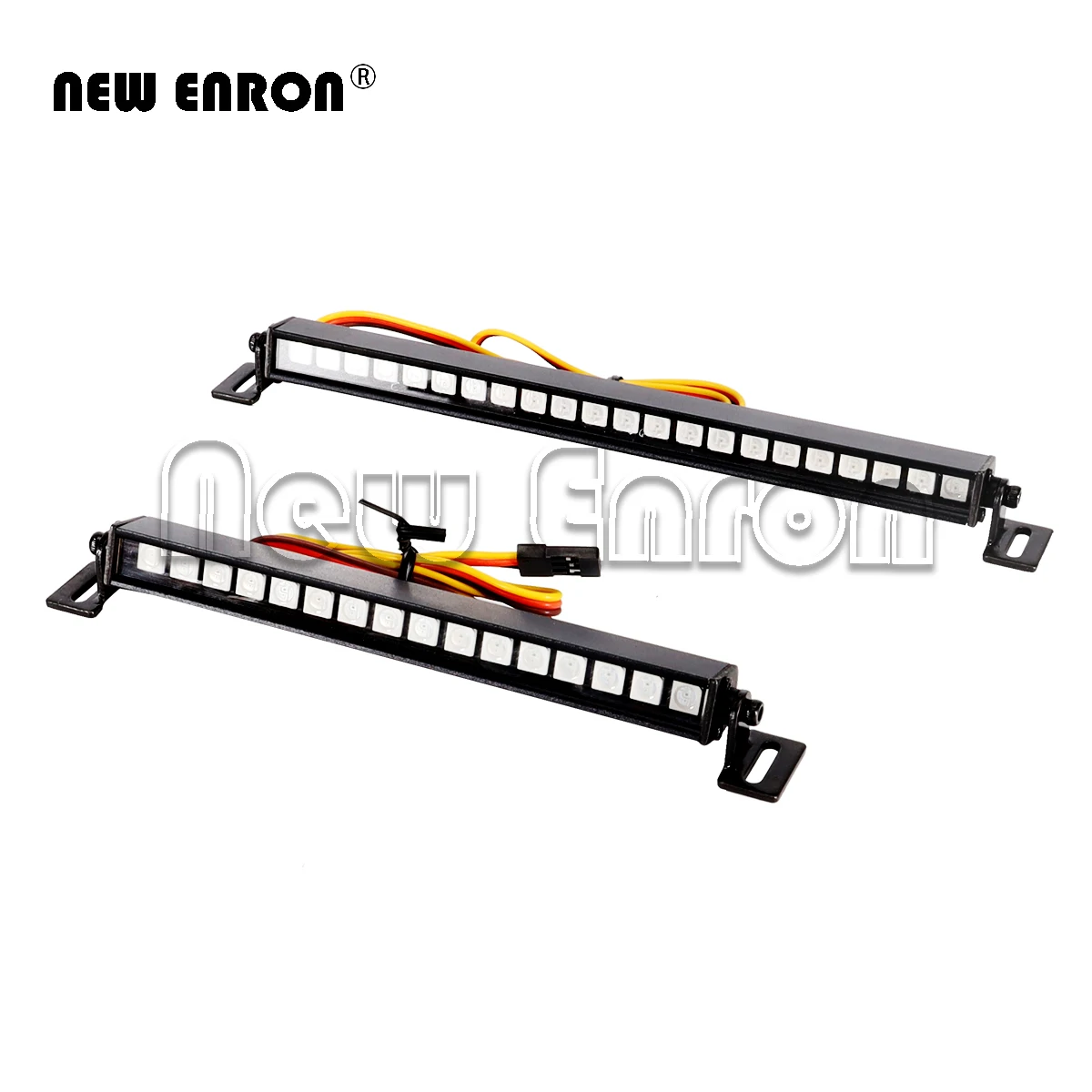 

NEW ENRON Metal 16/22LED Multi-Mode Roof Lamp Light Bar for 1/10 RC Crawler Car Axial SCX10 90046 D90 Traxxas TRX-4