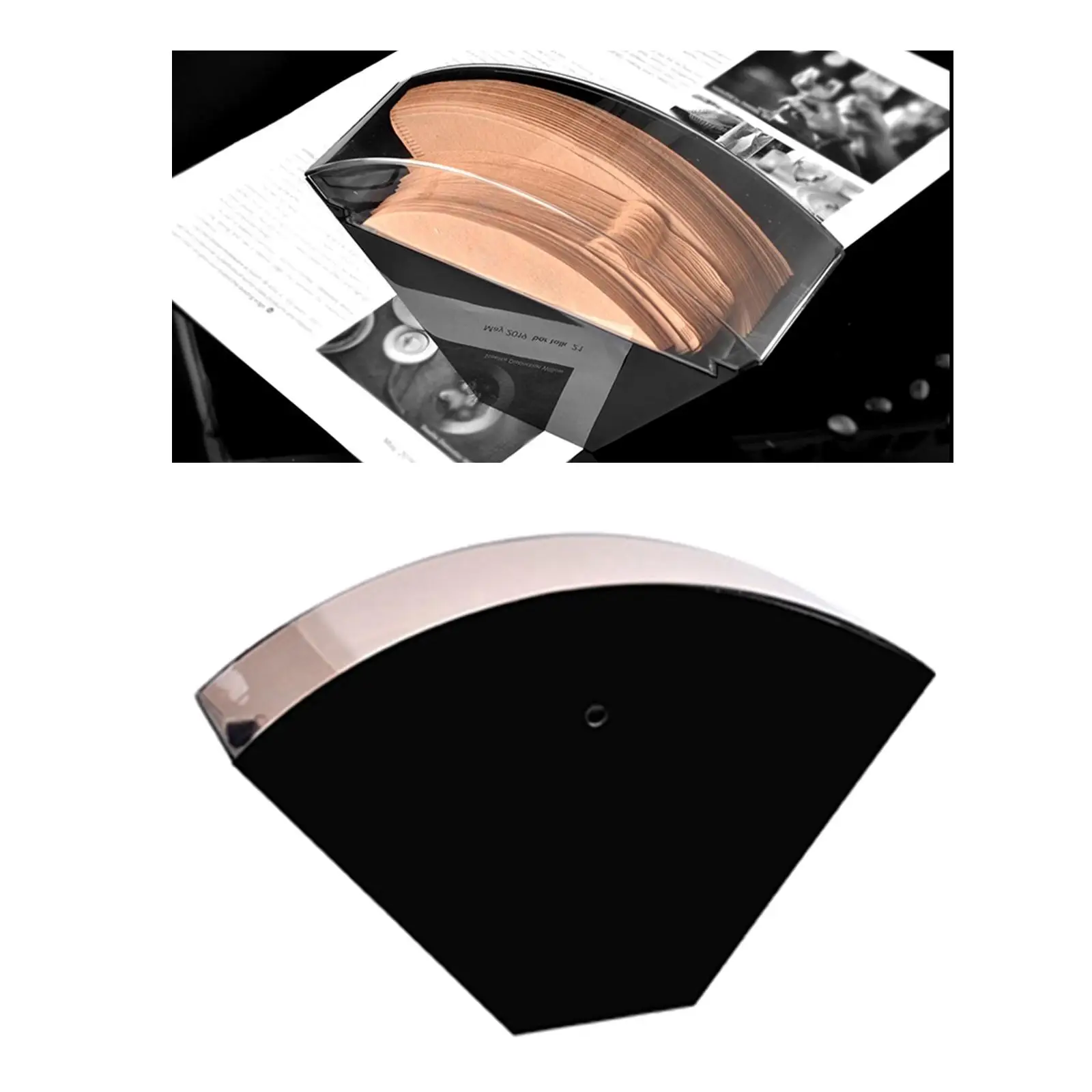 

Держатель для бумаги с фильтром для кофе, современный диспенсер для хранения, подставка для бумаги с фильтром для кофе для отеля, столовой, товары для организации дома