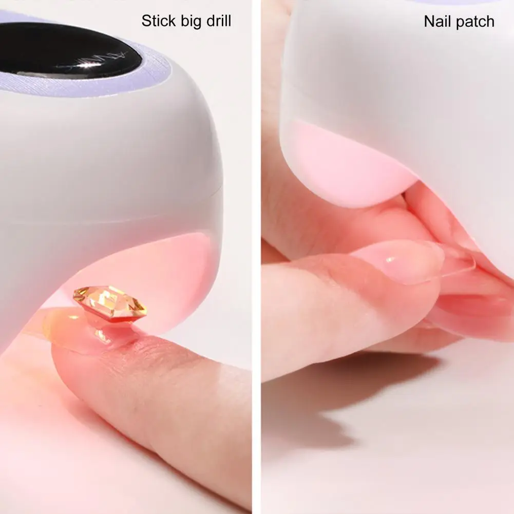 

Nail-Polish Dryer Excellent Dual Light Sources Long Lasting USB Portable Handheld Nail-Polish Curing Lamp Manicure Tools