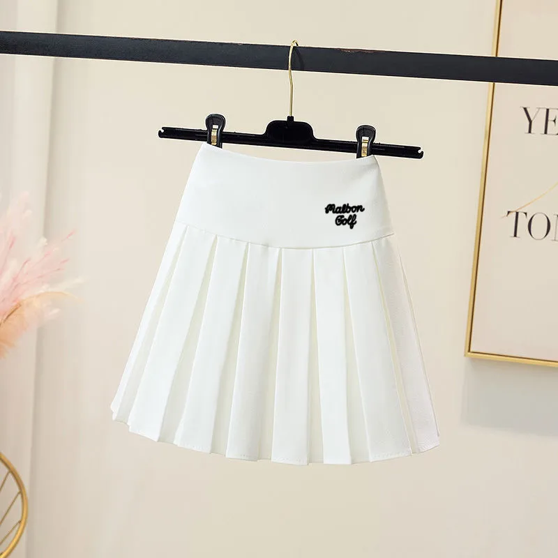 

High Quality Women Golf Skirt with Safety Pants Breathable Sports Fitness Tennis Skirts J Lindeberg Golf Wear Ladies Golf Shorts