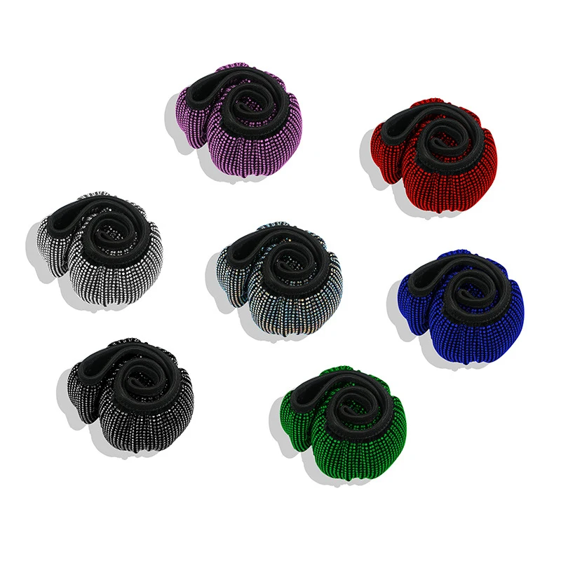 Автомобильный чехол Стразы для рулевого колеса подходит автомобилей 14 5-15 дюймов