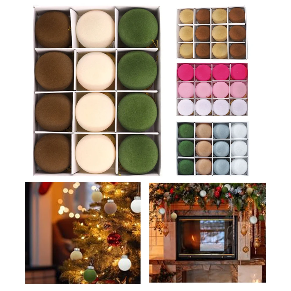 Рождественские украшения елочные Нескользящие легкие долговечные