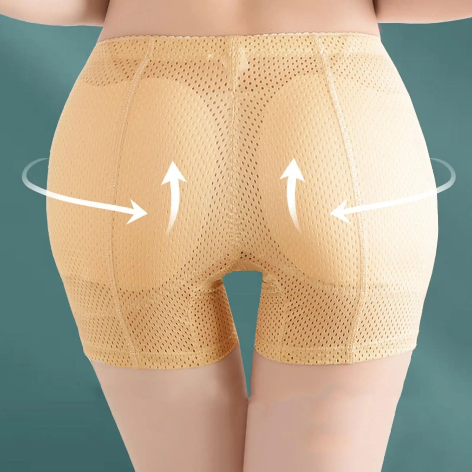 Бесшовные подтягивающие ягодицы женские трусики для ягодиц размер поддельные