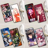 japanese anime naruto girl cases for samsung galaxy a52 a53 a73 a72 a71 a32 a33 a51 a42 a13 a91 cover sakura haruno coque fundas
