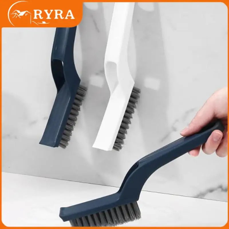 

Щетка с желобом, полипропиленовая щетка для кухонной поверхности и зажим, ручная щетка для уборки, щетка для окон для бытовой техники 2 в 1, щетка с зазором