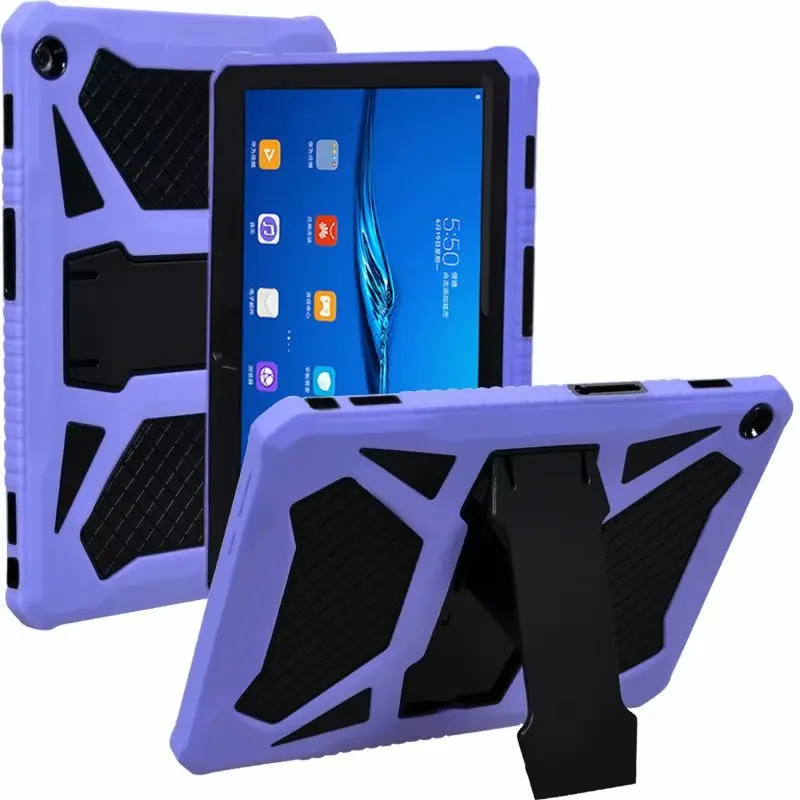 

Shock Proof Tablet Cover Hard Case for Huawei MediaPad M5 8.4 Inch SHT-AL09 SHT-W09 Duty Drop Resistance Silica Gel+PC Shell+pen