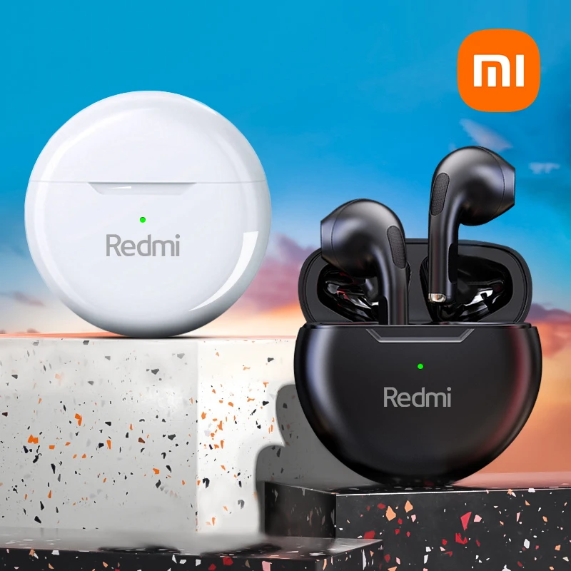 Беспроводные наушники Xiaomi Redmi, Bluetooth наушники, стереонаушники, Спортивная басовая гарнитура, водонепроницаемые наушники с шумоподавлением