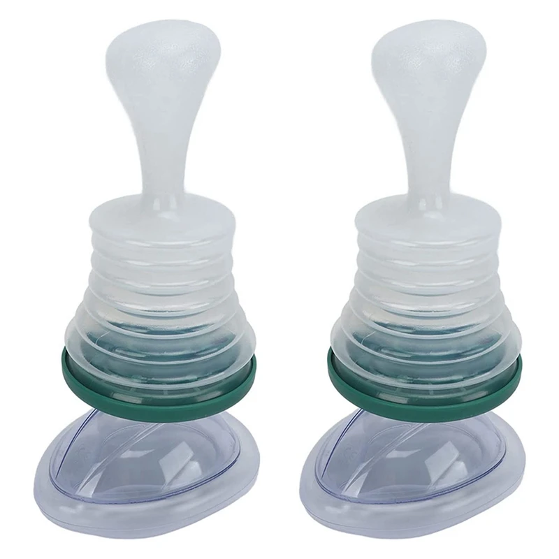 

2 Piece Professional Choking Emergency Device CPR Training Suction Anti Choking Device For Adult And Children