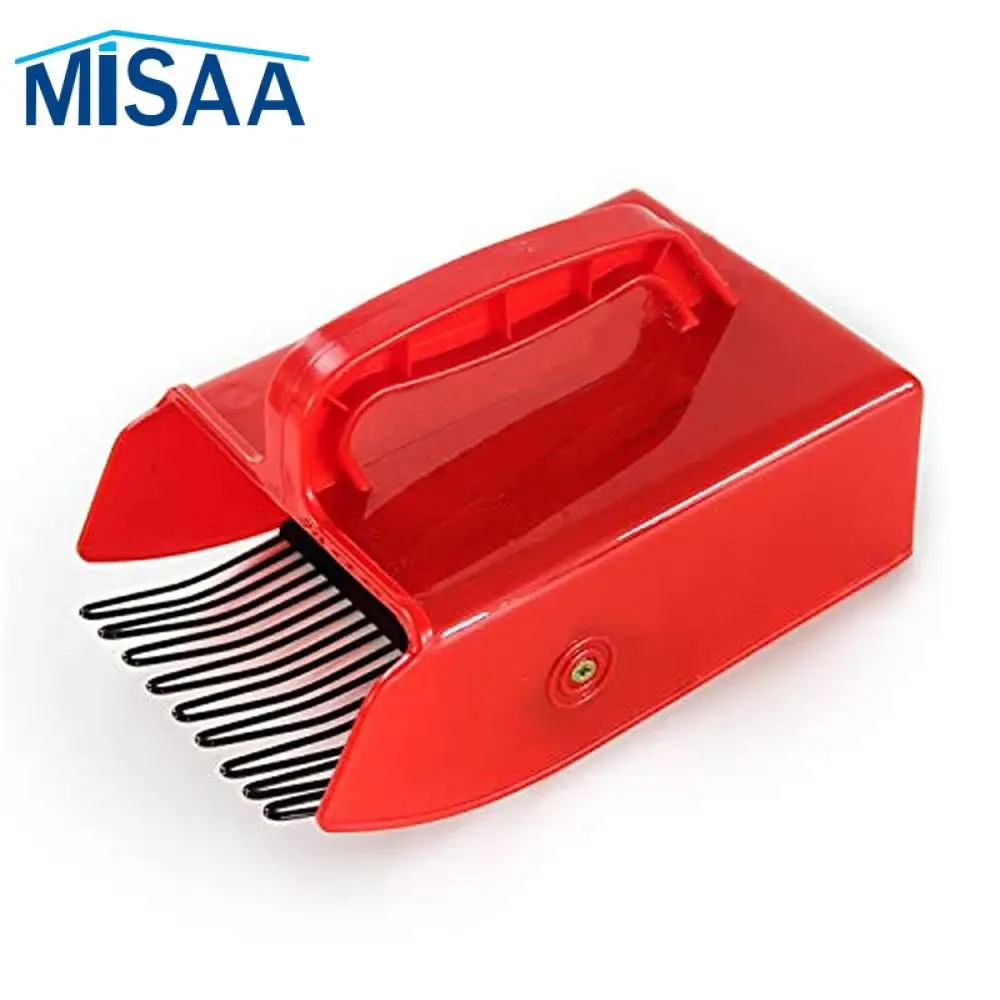 

Удобный и безопасный собиратель черники, легко чистящий, защищает руки от шипов или острых веток, эргономичная ручка