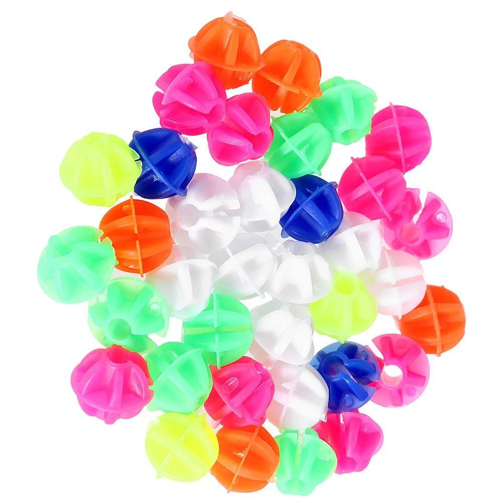 

180 Pcs Beads Bike Spoke Clips Kids'+bicycles Decorative Wheel Round Plastic Wire Decorations Child Glow Accessories