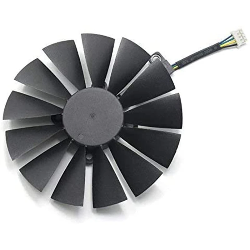DC12V 95MM T 129215 Вентилятор охлаждения видеокарты SM подходит для ASUS STRIX RX470 RX570 RX580 GTX 1050Ti